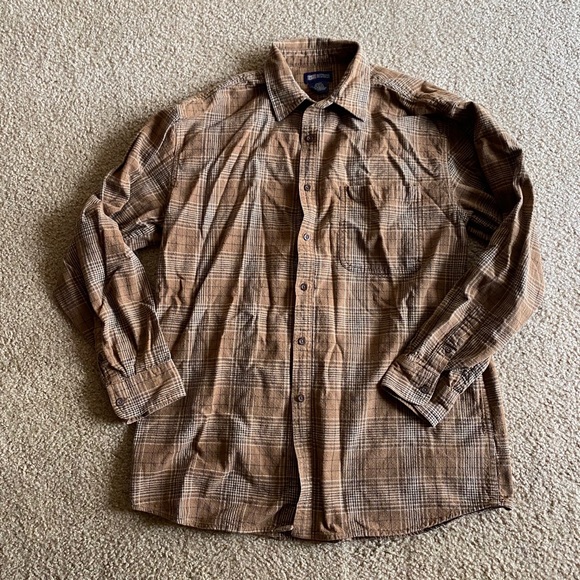 Faded Glory Other - Faded glory button up shirt brown